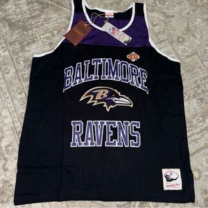 Baltimore Ravens Black and Purple Men's Tank Top